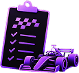 F1 car setup illustration