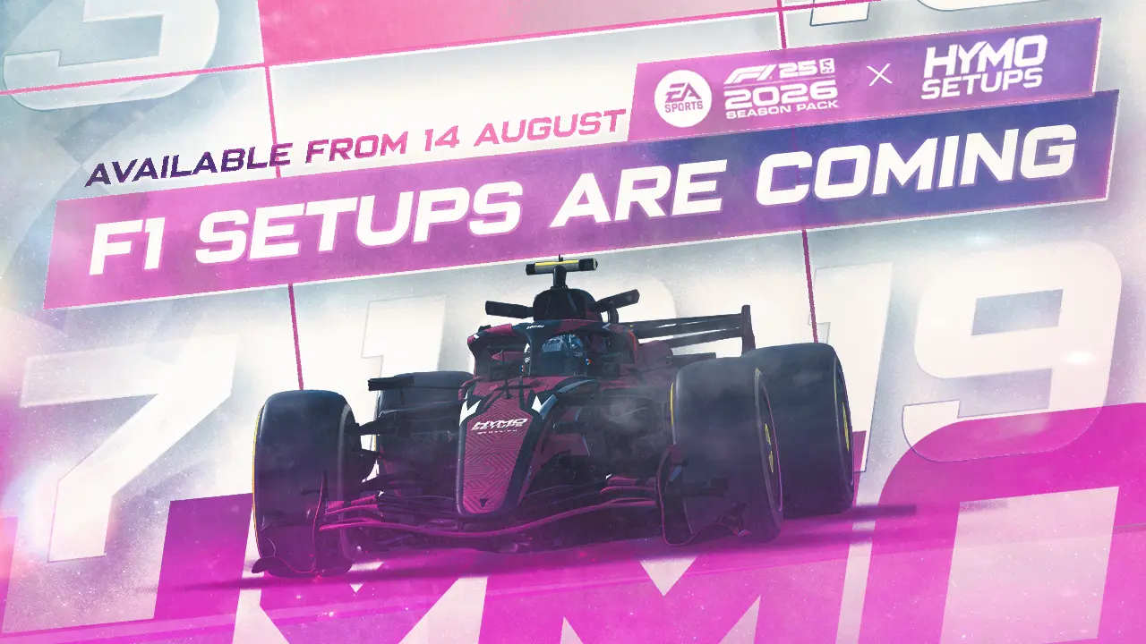 HYMO F1 26 Setups Launch This Week