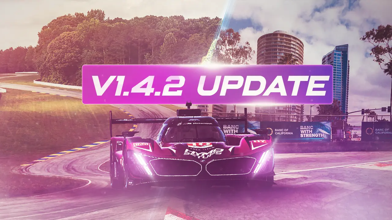 LMU v1.4.2: Road Atlanta, Long Beach, 2026 Liveries & Setup Impact